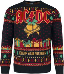 Holiday Sweater 2023, AC/DC, Christmas jumper