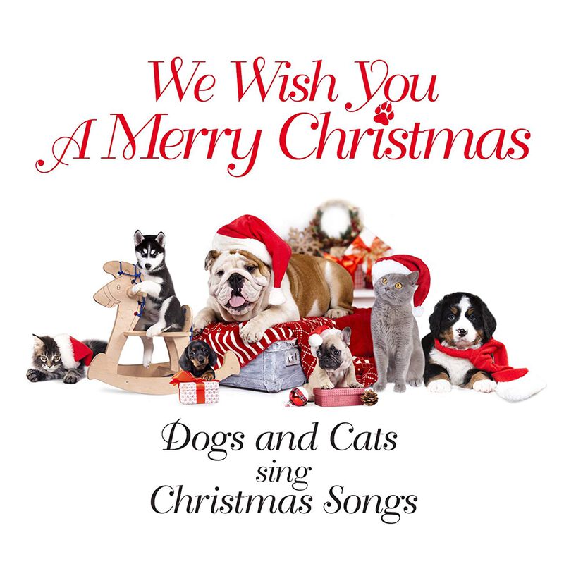 Dogs & Cats sing Christmas Songs: We wish you a Merry Christmas