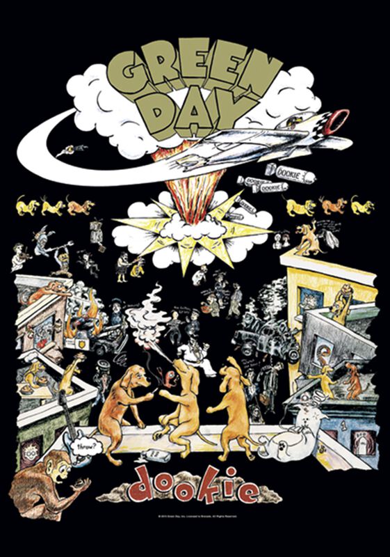 Dookie Green Day Flag Emp