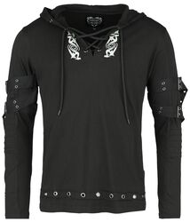 Gothicana X Anne Stokes long-sleeved top, Gothicana by EMP, Long-sleeve Shirt