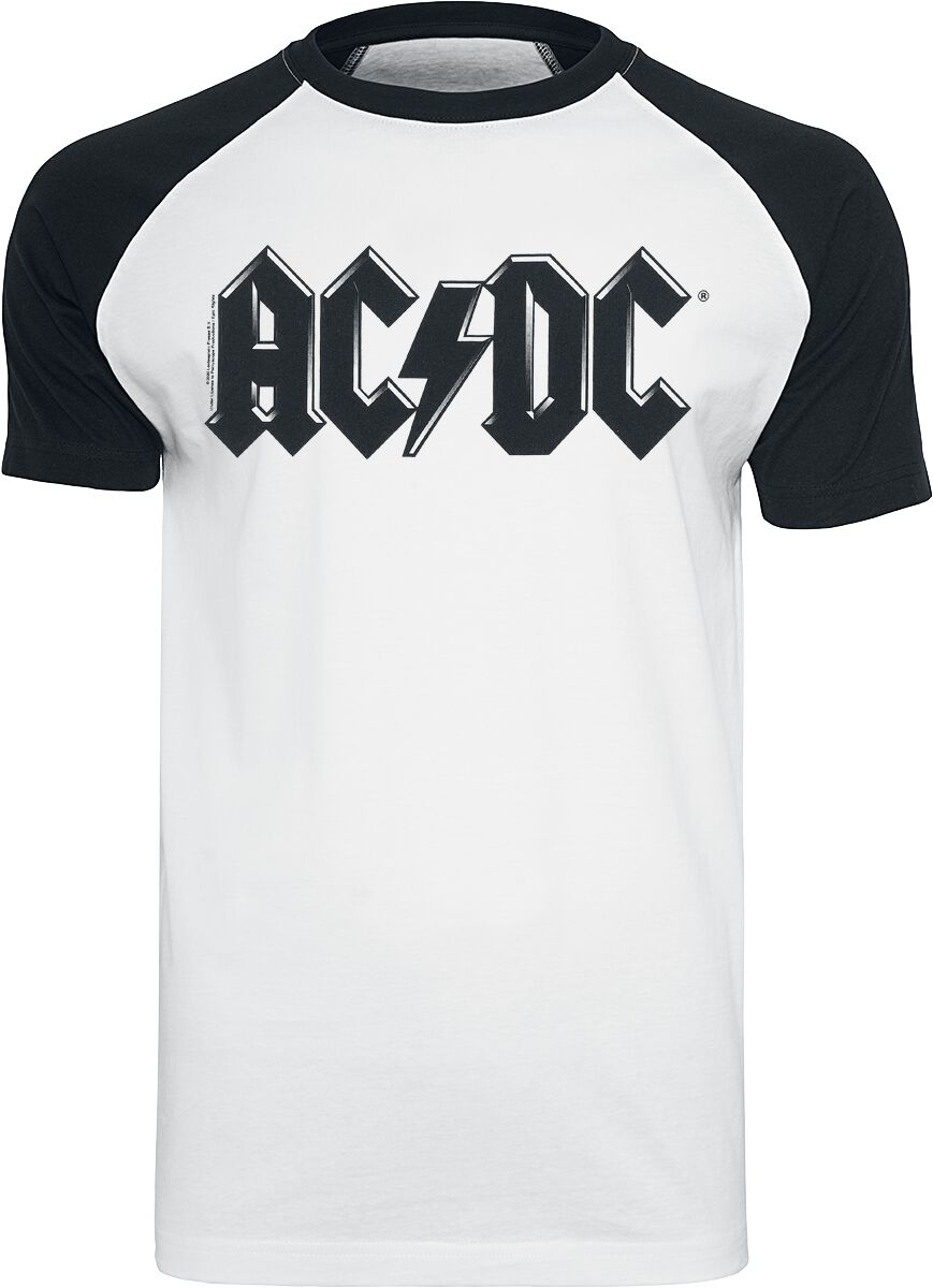 Black Logo Ac Dc T Shirt Emp