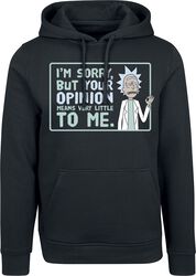 Your Opinion, Rick And Morty, Hooded sweater