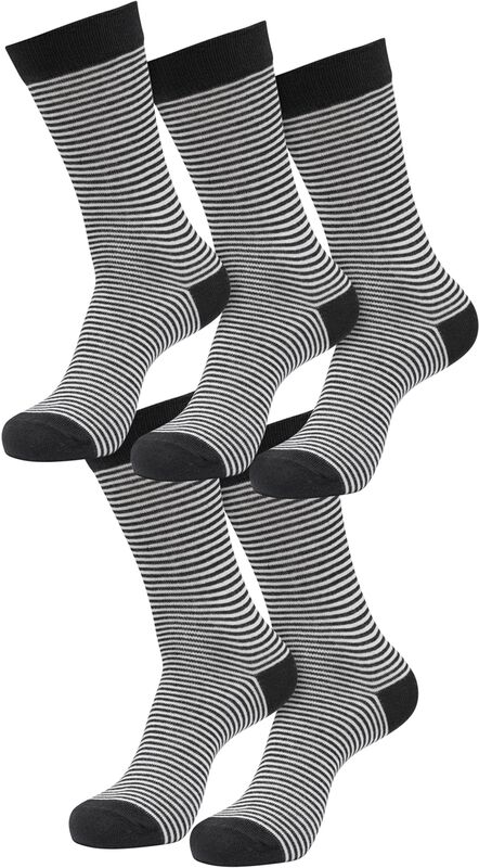 Fine Stripe Socks 3-Pack
