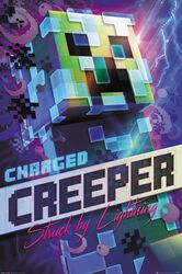 Charged Creeper, Minecraft, Poster