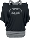 Logo, Batman, Long-sleeve Shirt