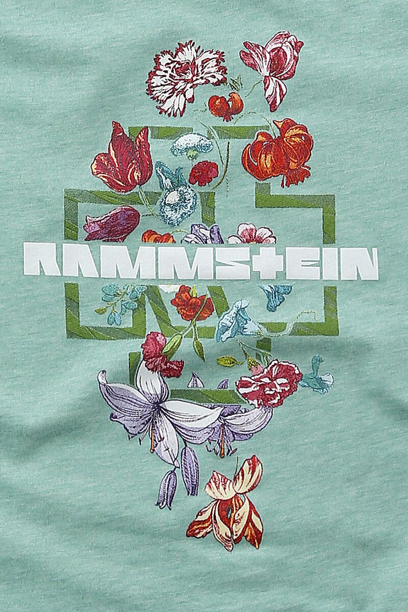 blumen rammstein t shirt emp