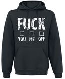 You Me Off, Slogans, Hooded sweater