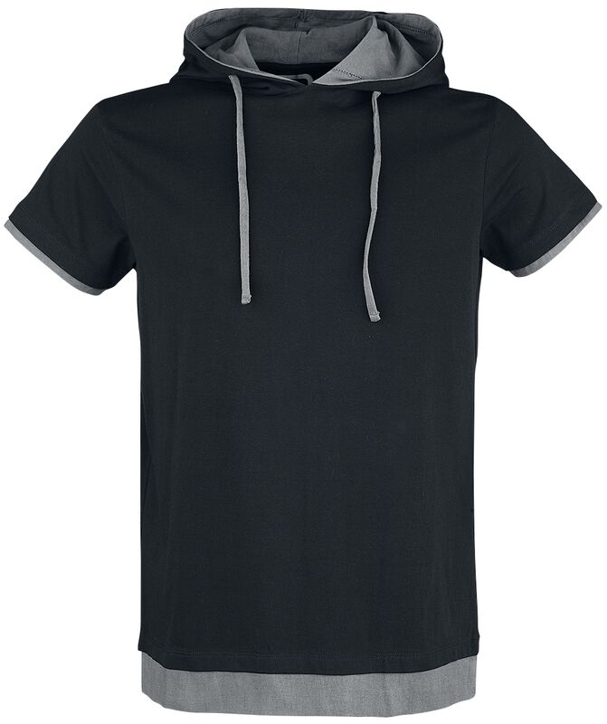 Black T-shirt with Hood