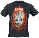 2 - Groot Shield, Guardians Of The Galaxy, T-Shirt