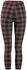 Red/Black Checked Jeggings with Side Stripes