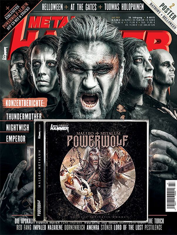Metal Hammer - Juli 2021 - inkl. CD MALLEO METALUM