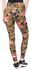 Leggings with All-Over Camouflage Star Print