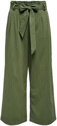 Onlmarsa Solid Paperback Trousers, Only, Cloth Trousers
