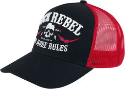 No more rules baseball cap, Rock Rebel by EMP, Cap