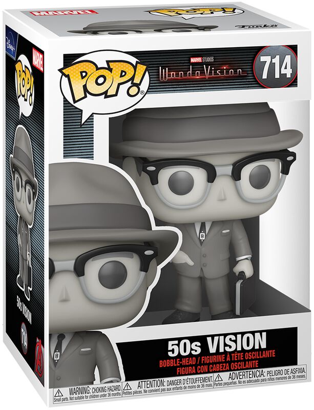 50s Vision (B&W) (Chase Edition Possible) Vinyl Figure 714