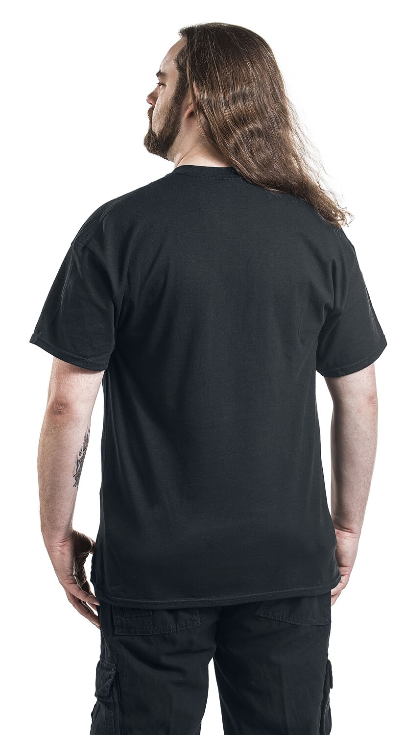 Iron Maiden Book Of Souls Skull T-shirt zwart M 100% katoen Band merch, Bands, Schedels
