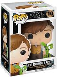 Newt Scamander & Pickett Vinyl Figure 10, Fantastic Beasts and Where to Find Them, Funko Pop!