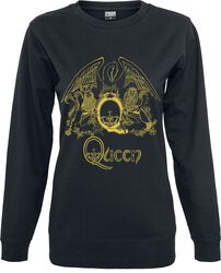 Crest Logo Gold, Queen, Sweatshirt