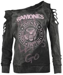 Pink Logo, Ramones, Sweatshirt