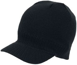 Peaked cap, Black Premium by EMP, Beanie