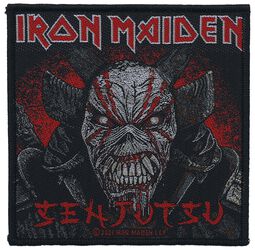 Senjutsu Back Cover, Iron Maiden, Patch