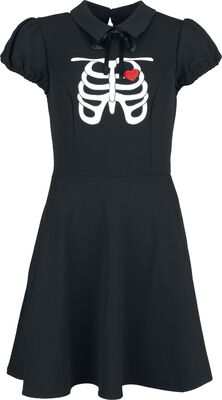 Skeleton Dress | Hell Bunny Mini Dress | EMP Skeleton Dress | Hell Bunny Mini Dress | EMP
