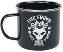 Five Finger Death Punch Logo, Five Finger Death Punch, Cup