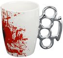 Design Mug Knuckleduster, Design Mug, Cup