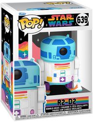 Pride 2023 - R2-D2 Vinyl Figur 639, Star Wars, Funko Pop!
