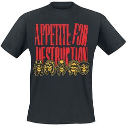 Appetite For Destruction Faces, Guns N' Roses, T-Shirt