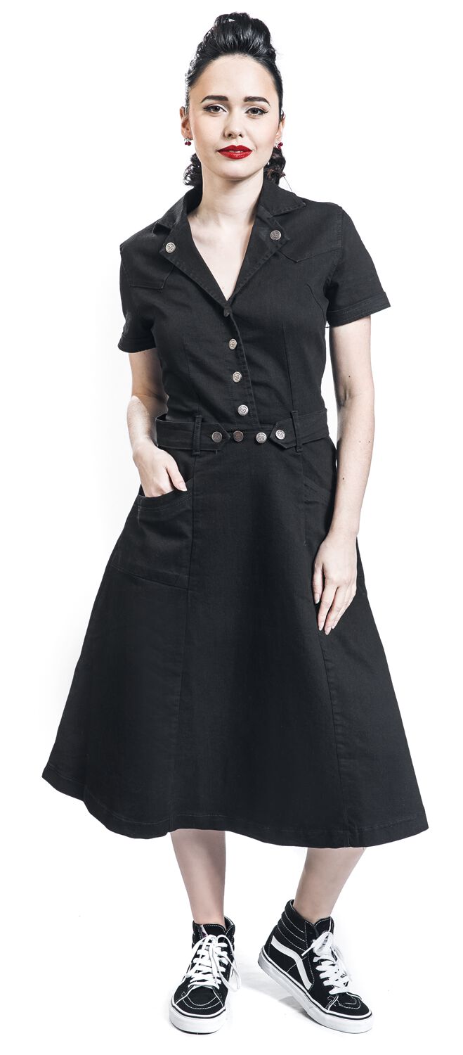 Workwear Dress Queen Kerosin Medium Length Emp 