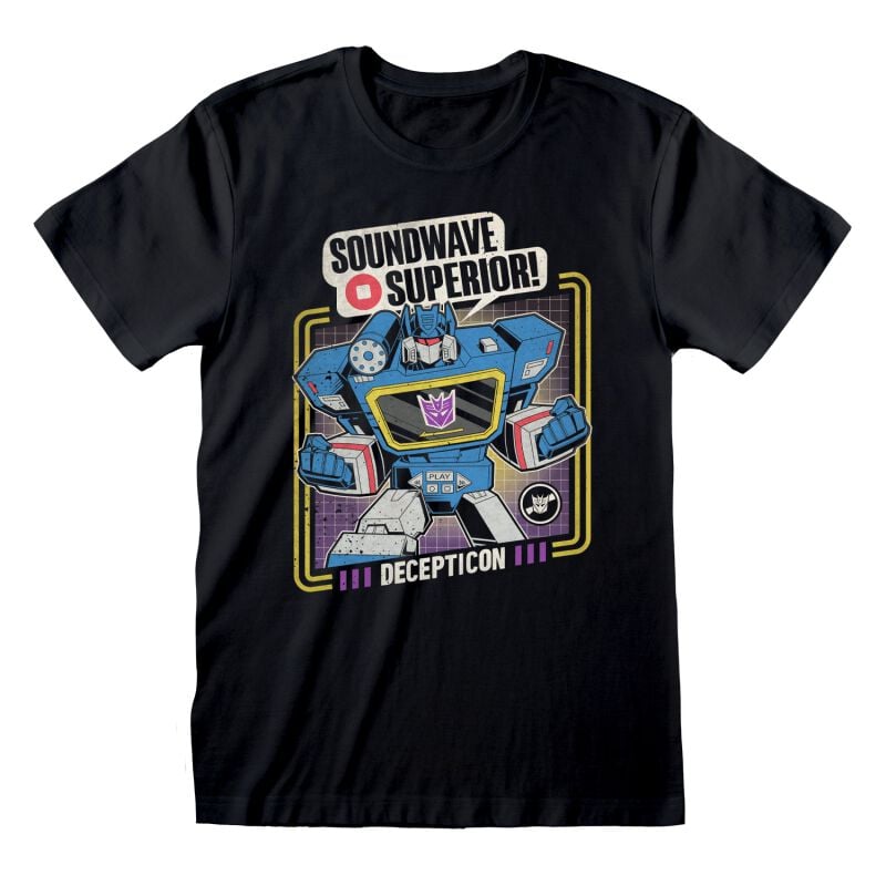 Soundwave Superior | Transformers T-Shirt | EMP Soundwave Superior | Transformers T-Shirt | EMP