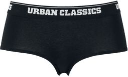 Ladies Logo Panty Double-Pack, Urban Classics, Panty Set