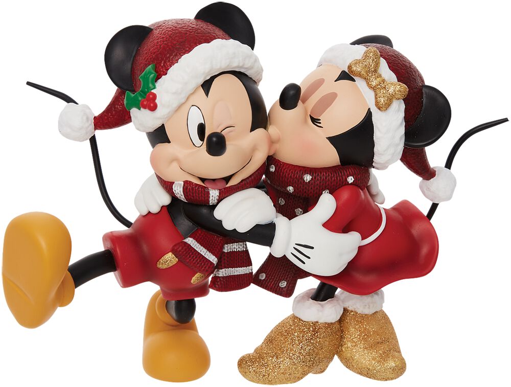 Micky und Minnie Weihnachtsfigur