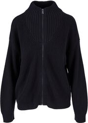 Ladies’ knitted zip cardigan, Urban Classics, Cardigan
