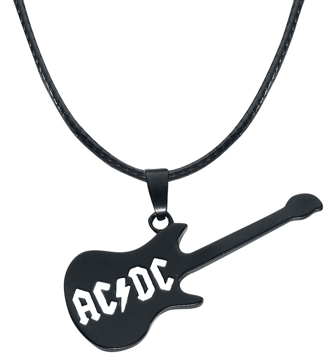 Highway To Hell Guitar Necklace Ac Dc Necklace Emp