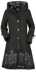 Gothicana X Anne Stokes Coat, Gothicana by EMP, Coats