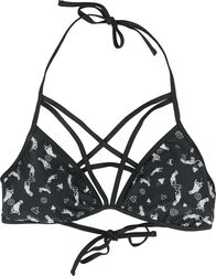 Pentagram Bikini Top, Gothicana by EMP, Bikini Top