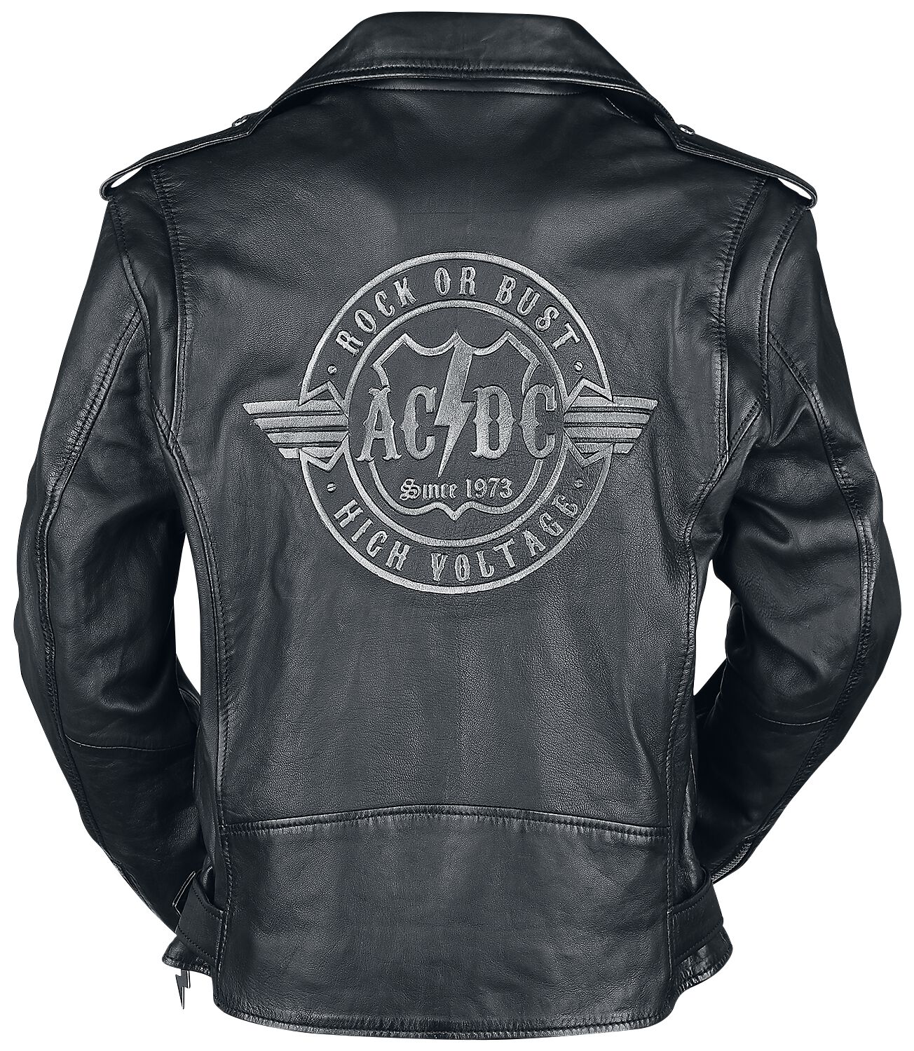 Emp Signature Collection Ac Dc Leather Jacket Emp