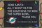 Miami Dolphins - Blackboard sign