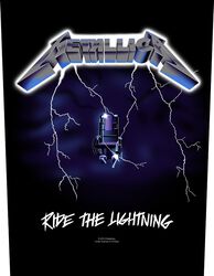 Ride The Lighting, Metallica, Back Patch