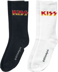 Logo-Socken - 2er Pack, Kiss, Socks