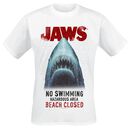 Beach Closed, Jaws, T-Shirt
