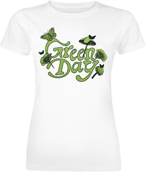 Butterfly, Green Day, T-Shirt