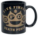 Brass Knuckles - Espresso-Tasse, Five Finger Death Punch, Cup