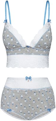 Maria Bra Blue Rose Set | Vive Maria Bra | EMP