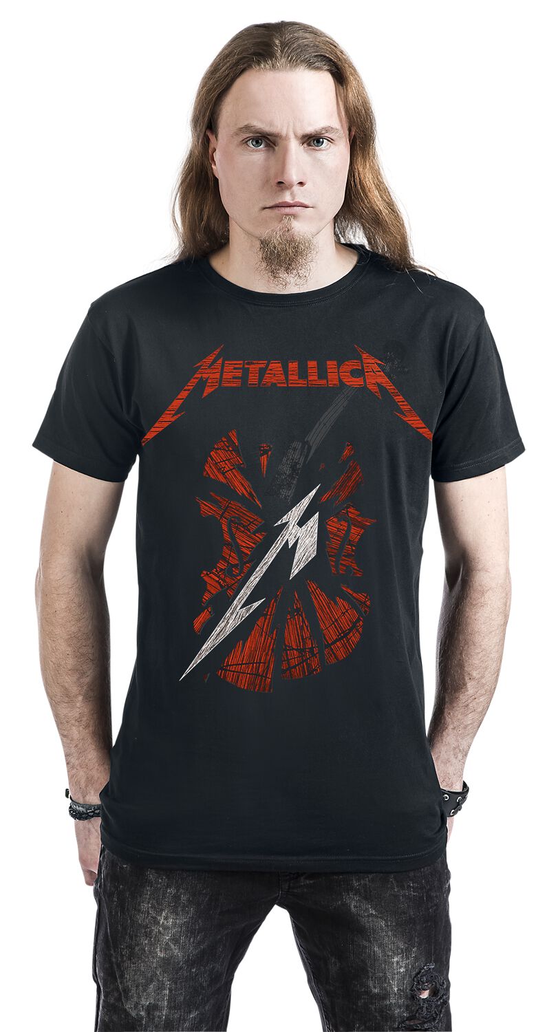 S M2 Scratch Cello Metallica T Shirt Emp
