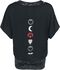 Gothicana X Emily the Strange 2-in-1 t-shirt and top