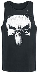 Sprayed Skull Logo, The Punisher, Tanktop