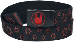 Belt with rock hand logo, EMP Stage Collection, Belt